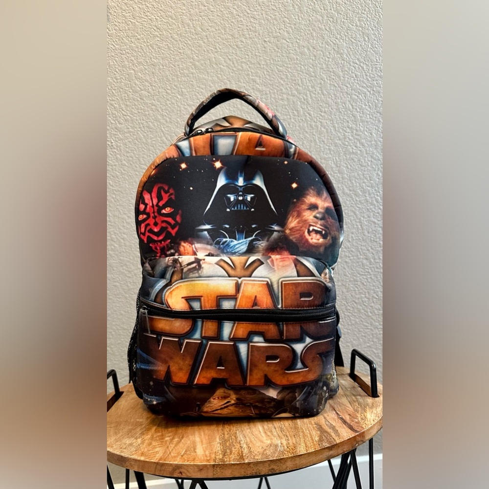 Star Wars Kids Backpack - Black, Red, Brown